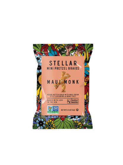 Stellar Pretzel Braids - Maui Monk  0.5 OZ