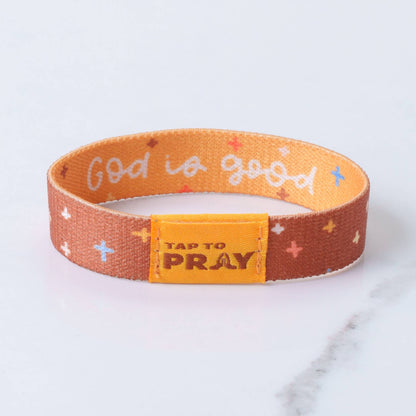 Tap To Pray™ - Kingfolk Series Wristband - God Is Good: X-Small