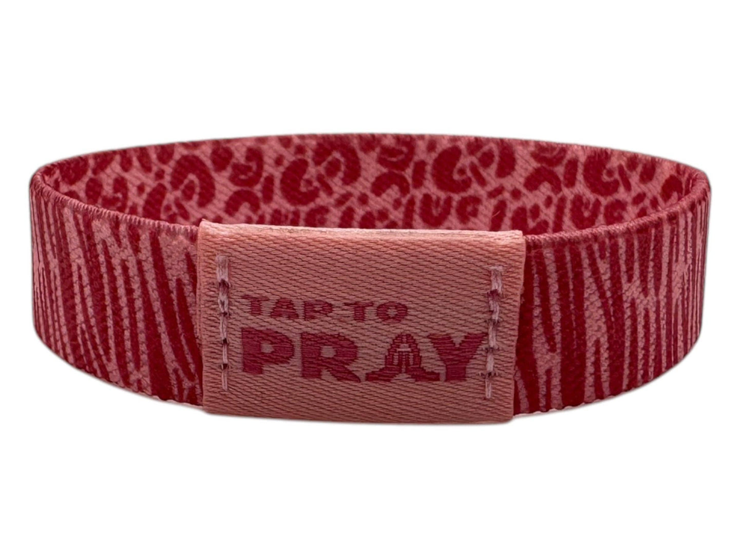 Tap To Pray™ Wristbands - Safari Rose: X-Large