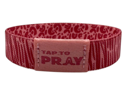 Tap To Pray™ Wristbands - Safari Rose: X-Large