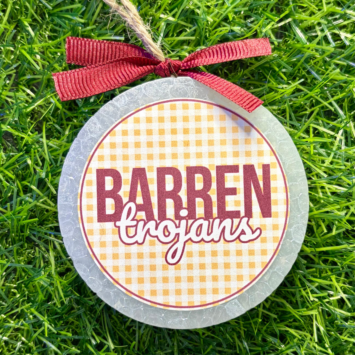 Barren Trojans Gingham Freshie
