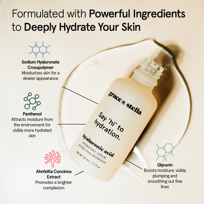 Hyaluronic Acid Serum: 50 mL (1.7 fl oz)