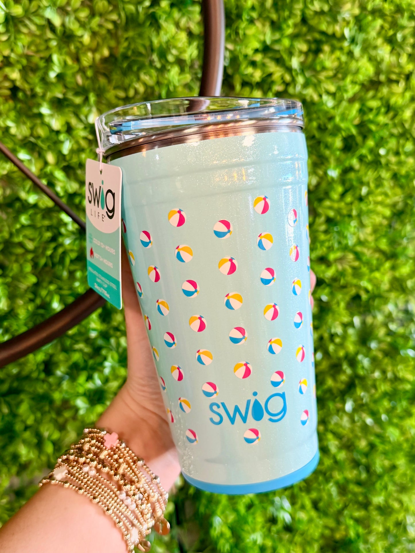 Swig Beach Balls Party Cup 24Oz