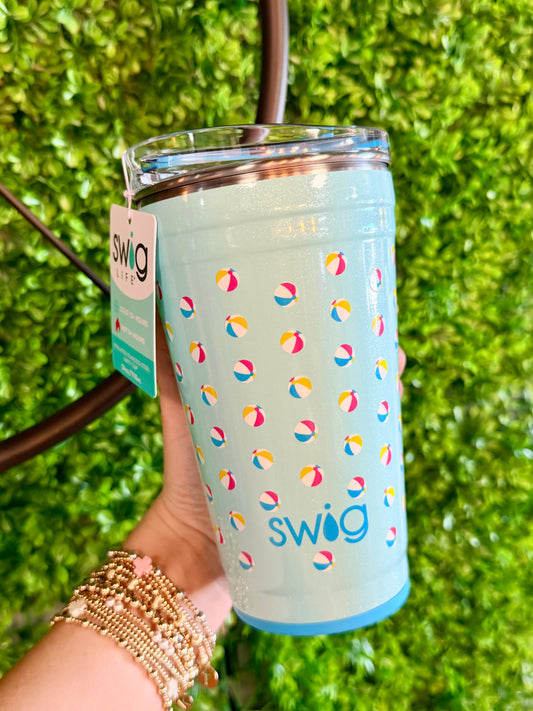 Swig Beach Balls Party Cup 24Oz