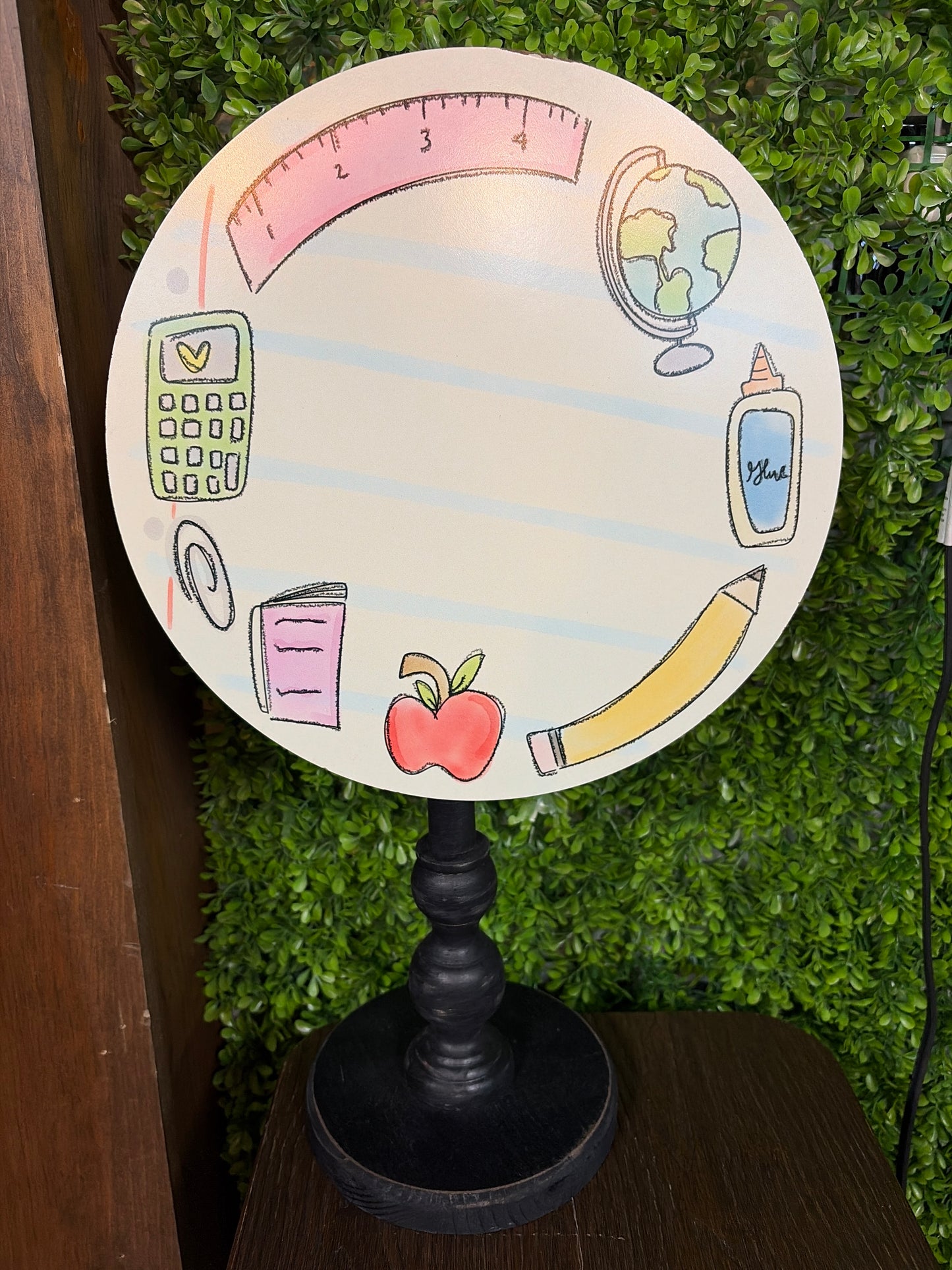 Dry Erase School Topper