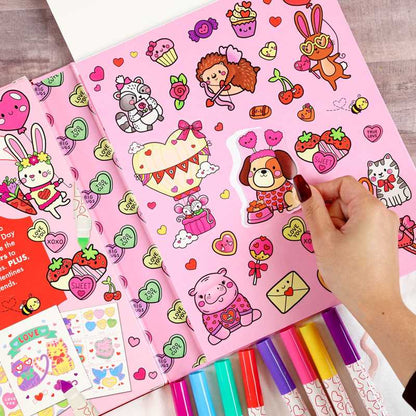 ColorWorld: Super Sweet Valentine by: Kit - Paperback; 64 pages / English