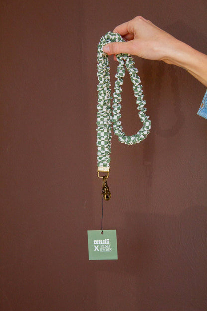 Lindsey Checkered Lanyard