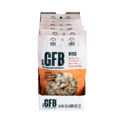 The GFB: Dark Chocolate Peanut Butter Protein Bites