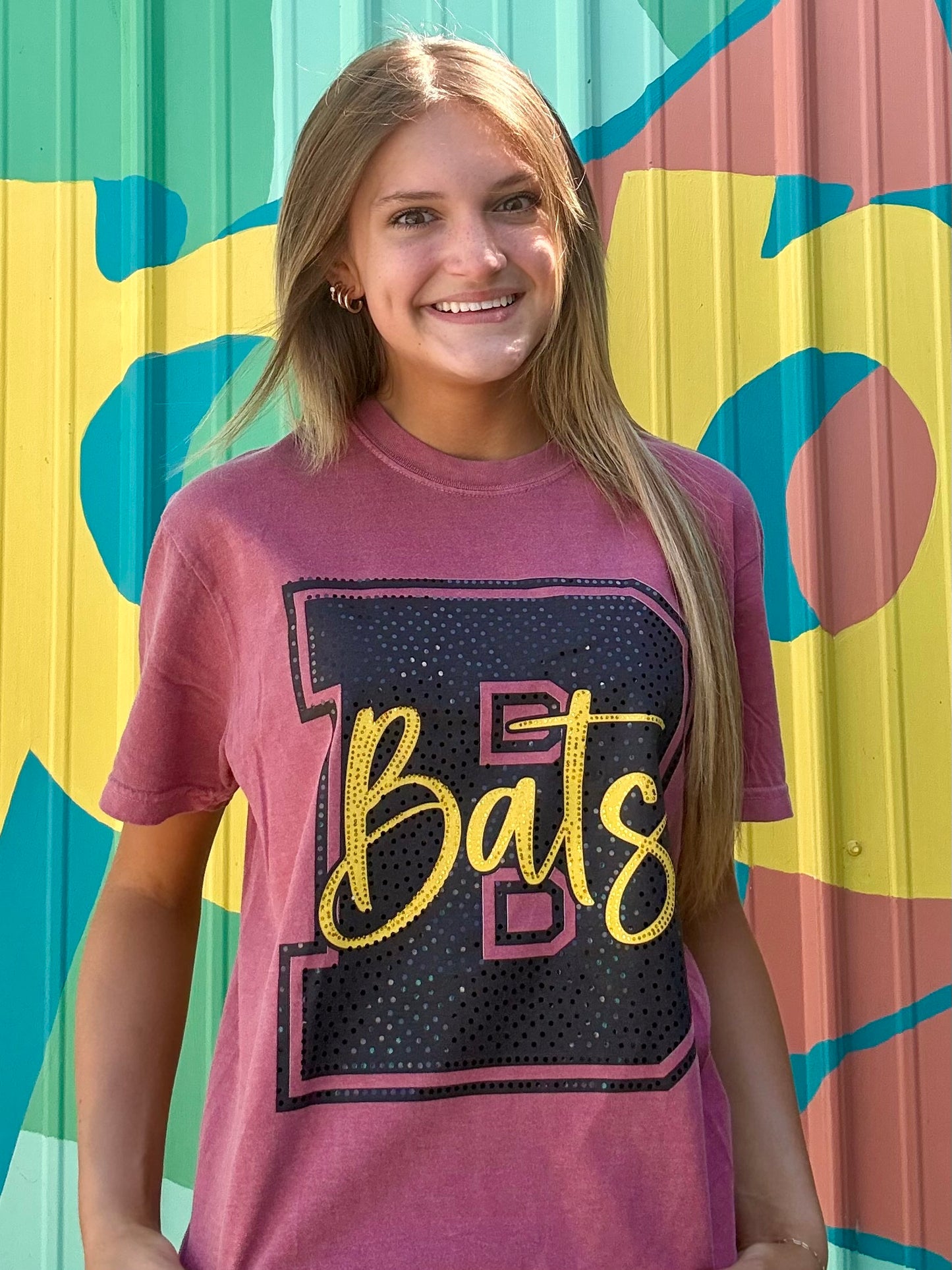 Barren Bats Spangled Comfort Colors Tee