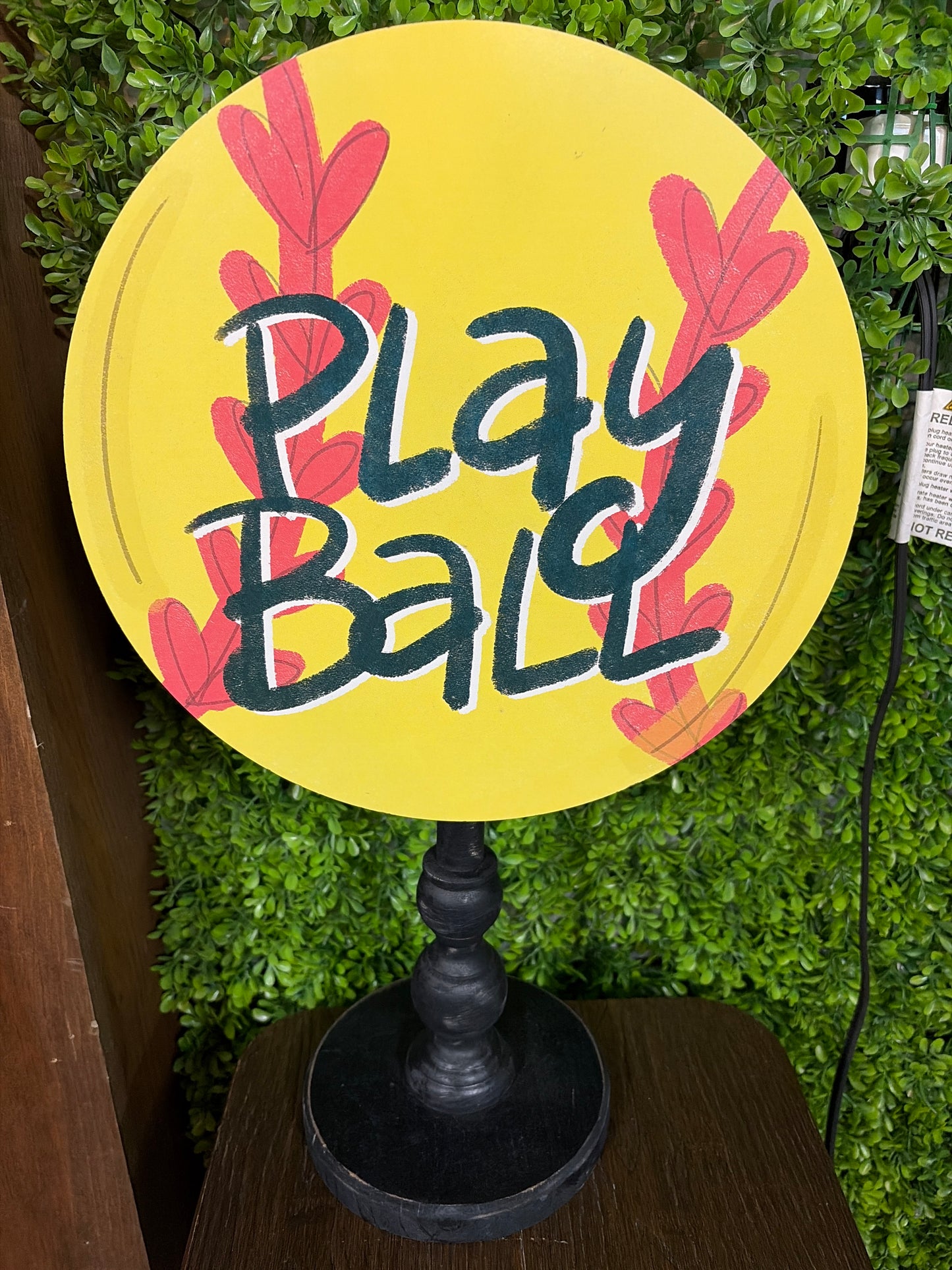 Play Ball Softball Topper