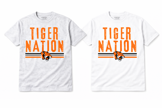 Tiger Nation Tee or Sweatshirt (Options)