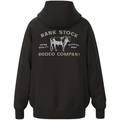 Hooey Charbray Rank Stock Hoody - Dark Brown