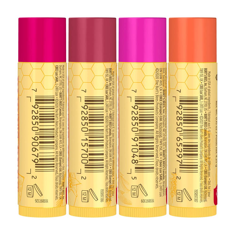 Holiday Beeswax Bounty Fruit Lip Balm Gift Set