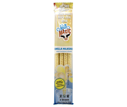 Milk Magic Vanilla Milkshake Milk Flavoring Straws