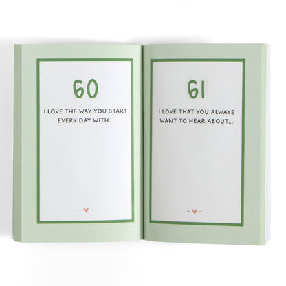 100 Things I Love About Dad Prompted Journal