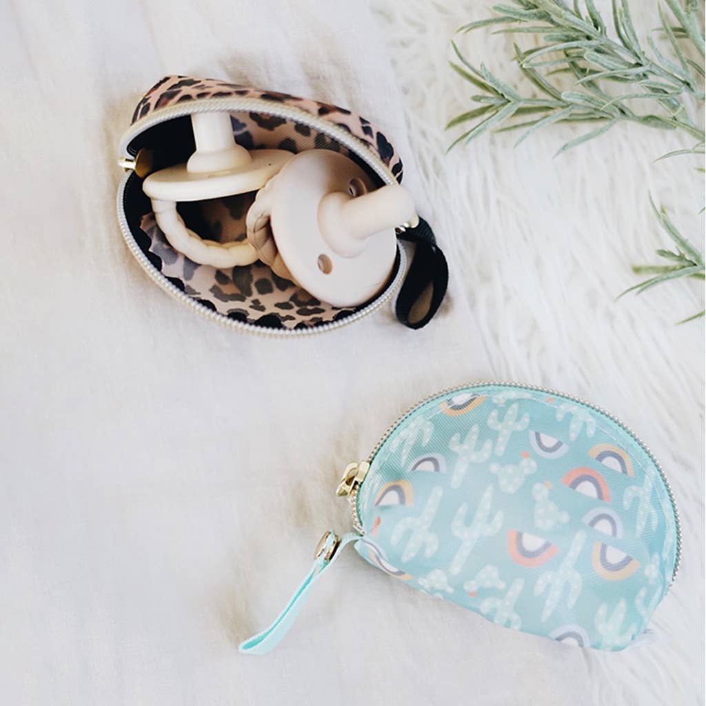 Everything Pouch for Pacifiers + More!: Terracotta Sunrise