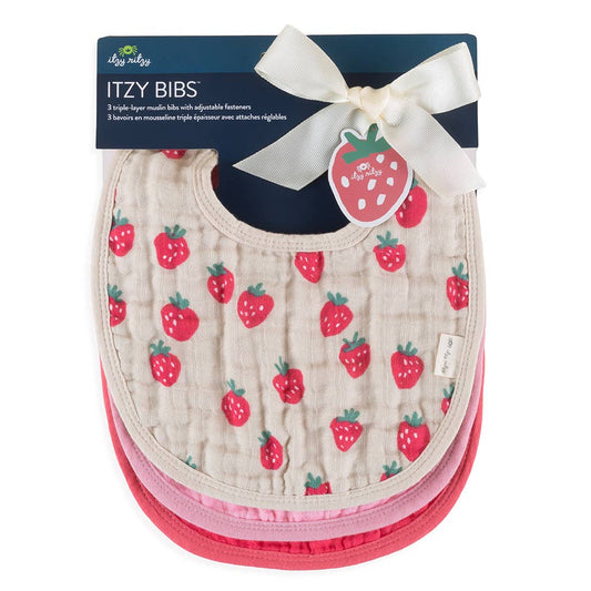 Bib Strawberries + Cream