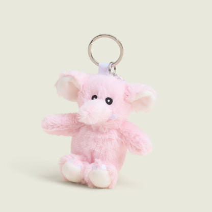 Pink Elephant Keyring