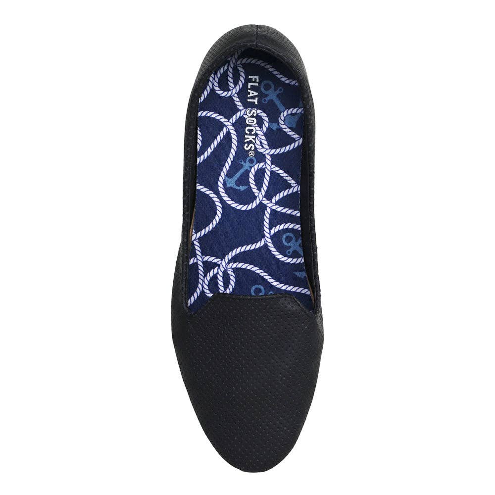 Seas-the-Day FLAT SOCKS: Small (up to Women's 11, Men's 10)