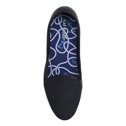 Seas-the-Day FLAT SOCKS: Small (up to Women's 11, Men's 10)