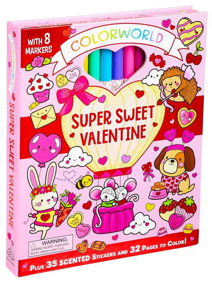 ColorWorld: Super Sweet Valentine by: Kit - Paperback; 64 pages / English