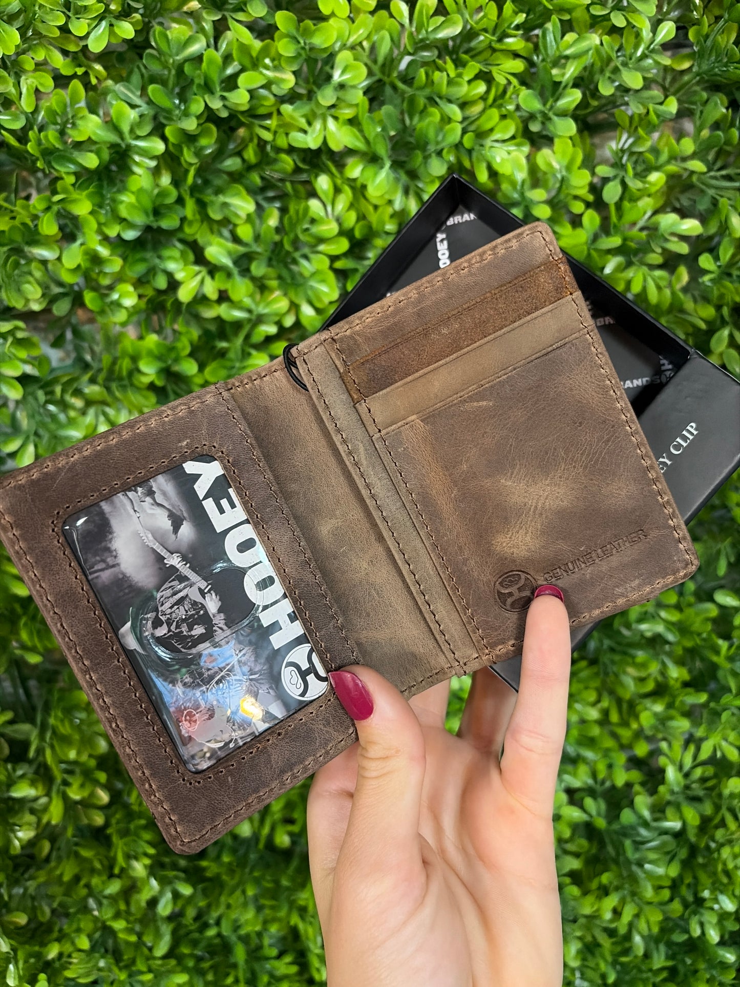 Hooey Dalton Bifold Money Clip Wallet