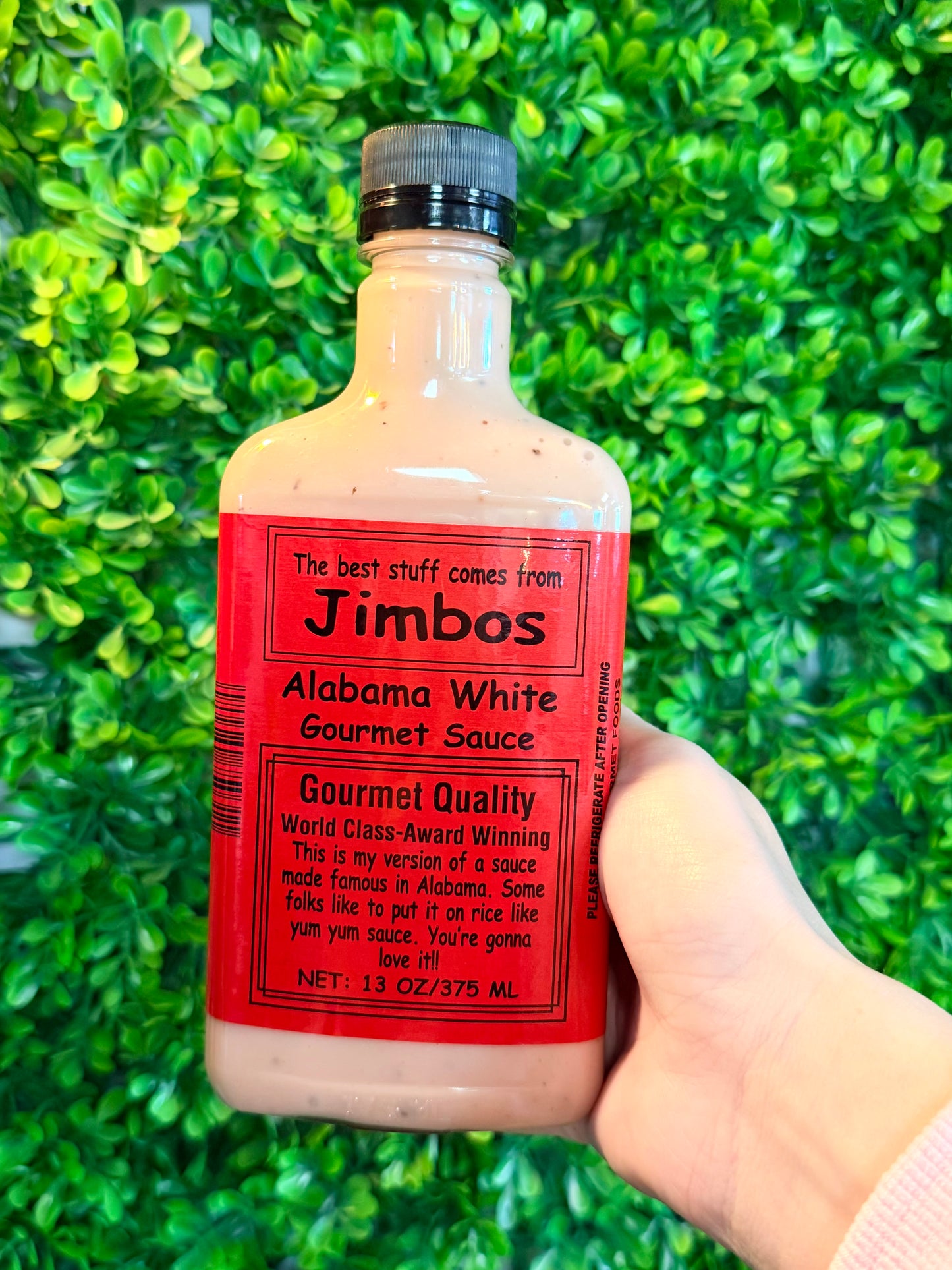 Jimbos Alabama White Gourmet Sauce