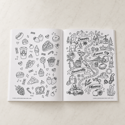 Little Stock Show Life: Going There with Goats | Livestock Coloring Book for Kids