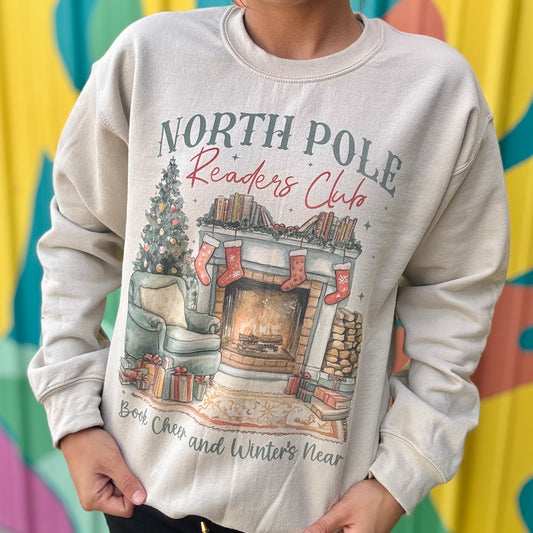 North Pole Readers Club Sweatshirt