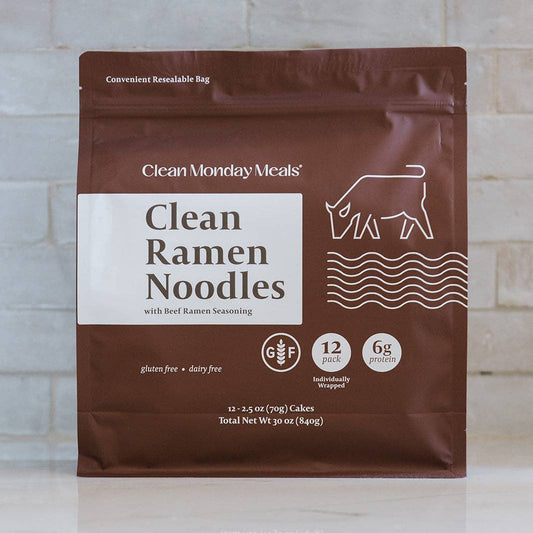 Clean Ramen Noodles: Beef