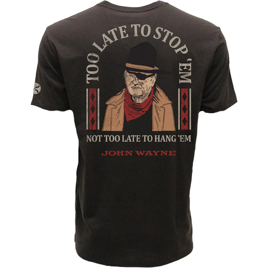 Hooey x John Wayne Tee- Dark Brown