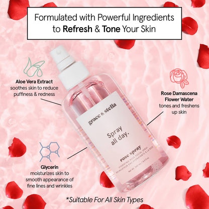 Rose Toner Spray (240 ml): 240 mL (8.11 fl oz)