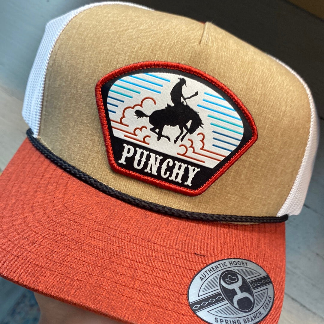 Punchy Tan/White SnapBack Hat