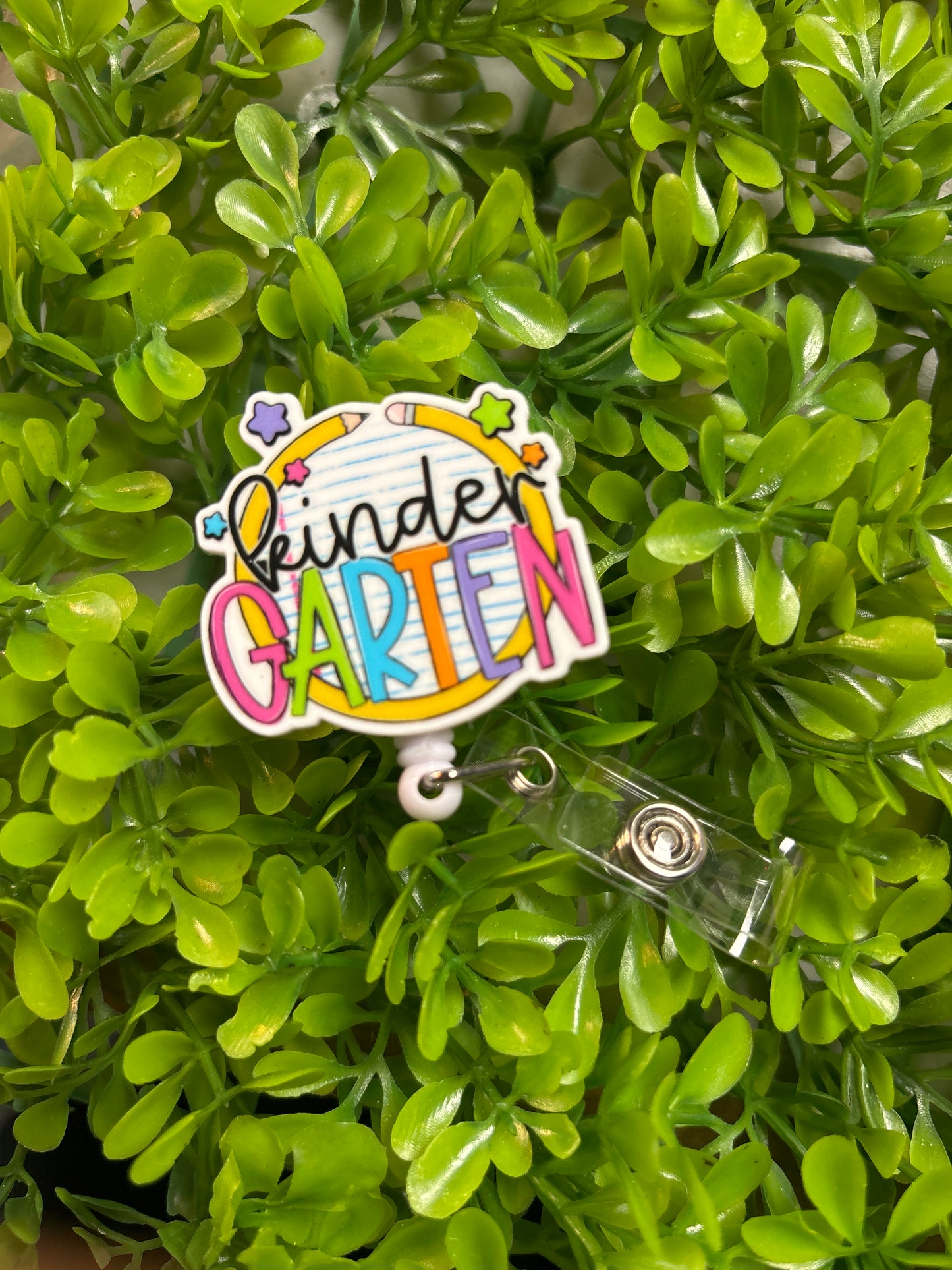 Kindergarten Badge Reel