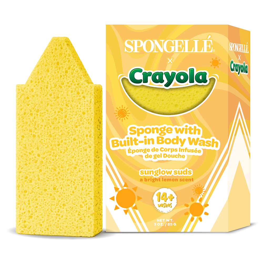 Sunglow Suds Body Buffer | Crayola x Spongellé