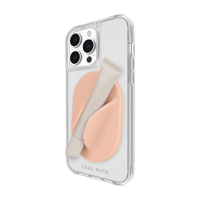 Glossy™ Adhesive Lip Gloss Holder: Peach