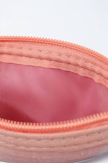 Polka Dot Cosmetic Clutch: DK RED / 1(ONE SIZE)