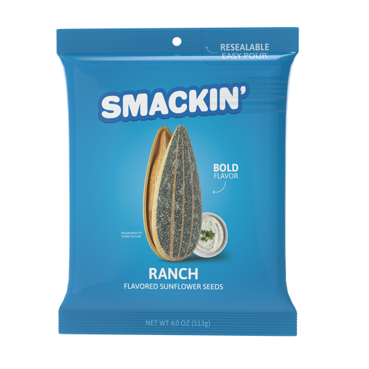 SMACKIN’ Ranch Sunflower Seeds (4oz)