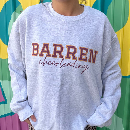 Barren Cheerleading Tee or Sweatshirt