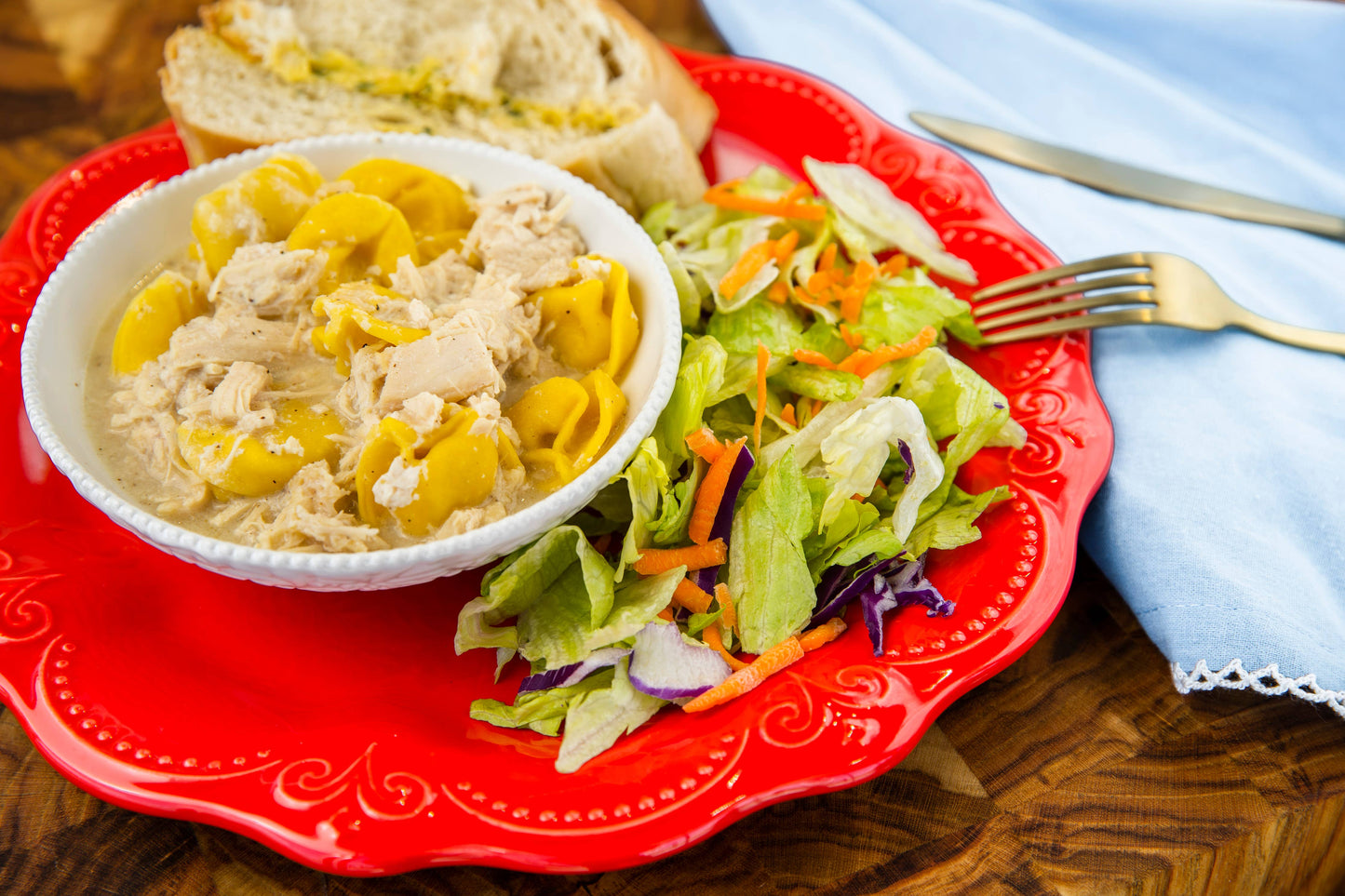 Top Notch Chicken Alfredo Tortellini