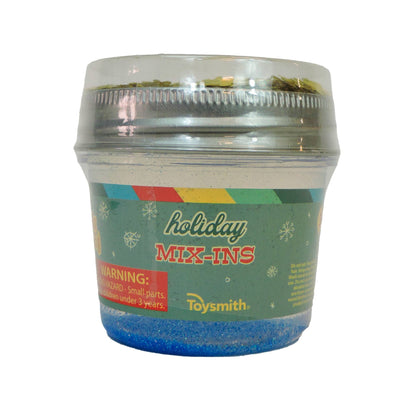 Toysmith Deluxe Holiday Mix-In Slime, Stocking Stuffer