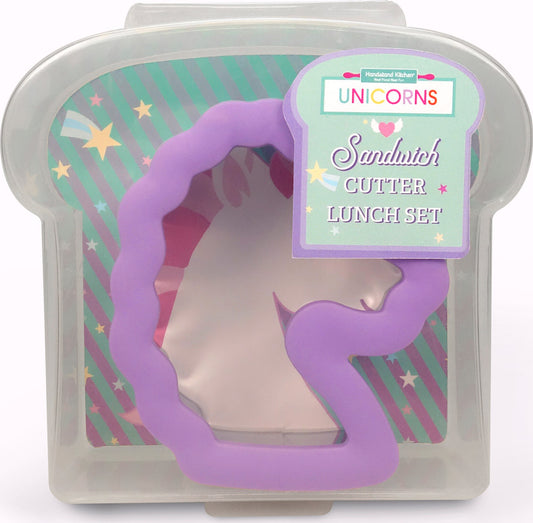 Sandwich Cutter Lunch Sets - Rainbows & Unicorns (Unicorn)