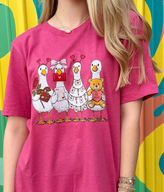 Valentine Goose Tee