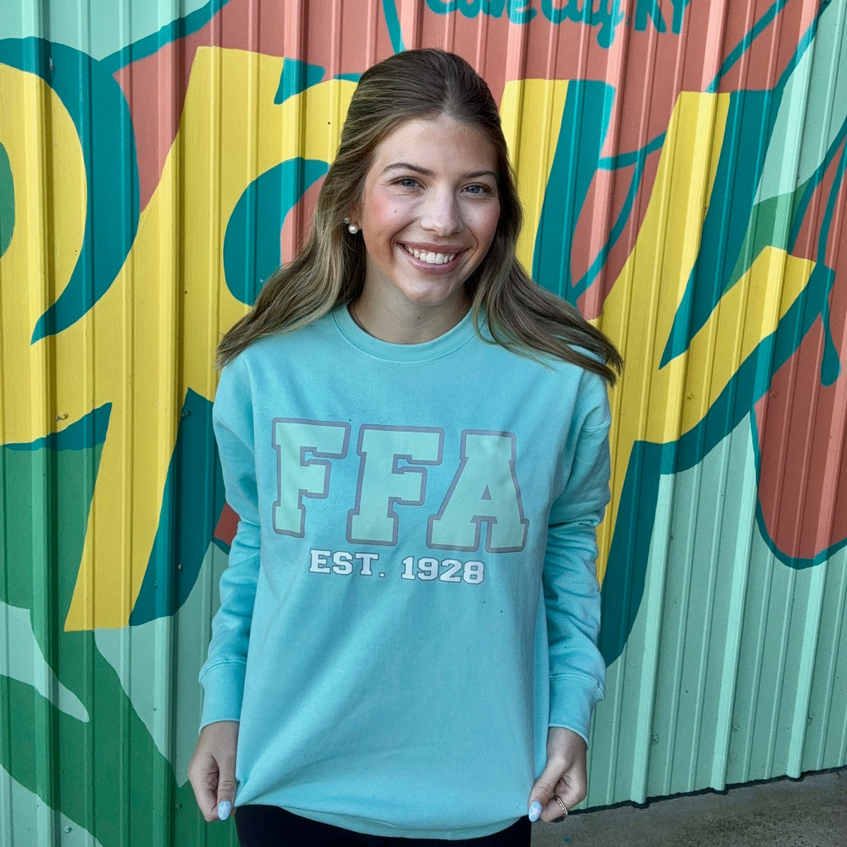 Officially Licensed FFA Sweatshirt - Teal