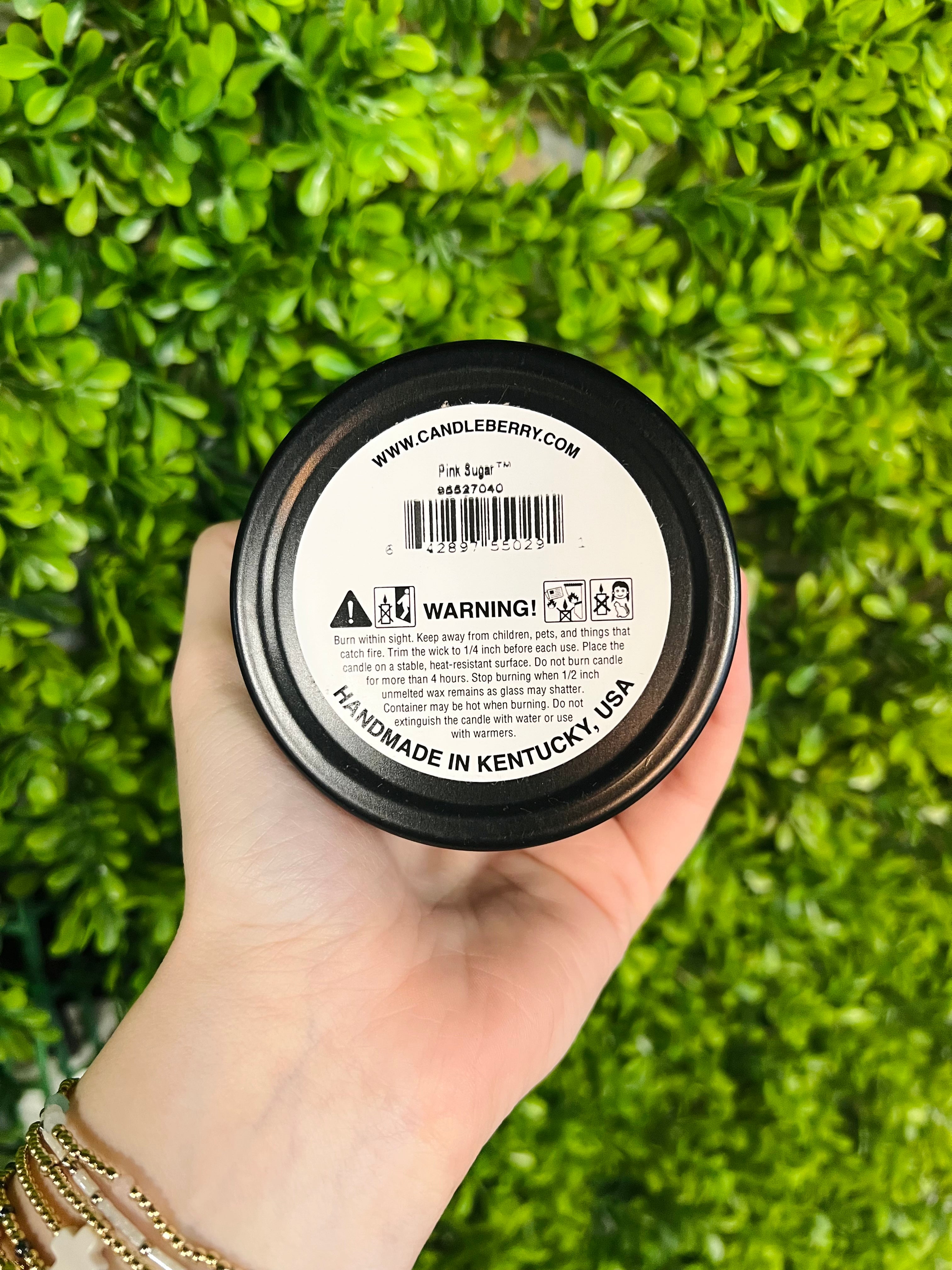 Candleberry Travel Tin - Pink Sugar