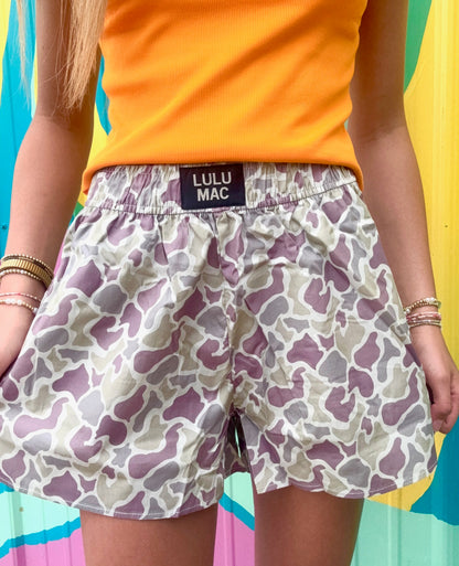 LuluMac Light Camo Boxer Shorts