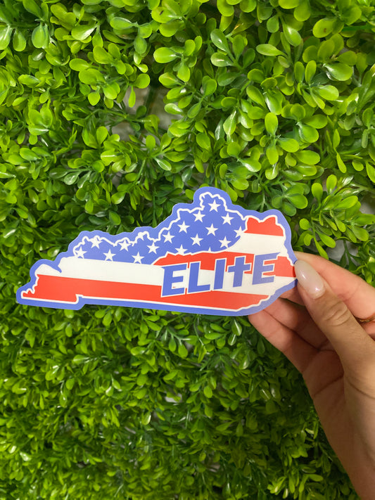 Kentucky Elite Car Sticker