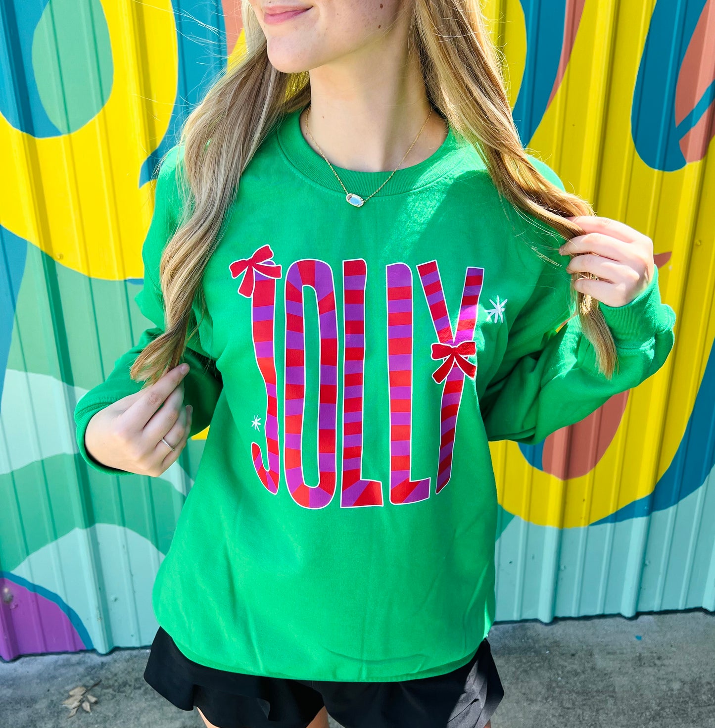 Jolly & Bow Christmas Crewneck