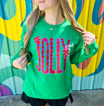 Jolly & Bow Christmas Crewneck