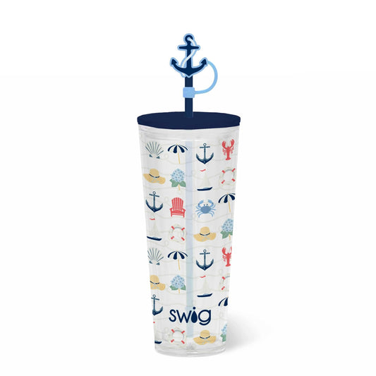 Shoreline Swig Plastic Tumbler 24oz